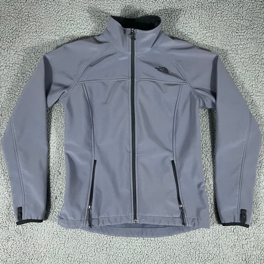 The North Face Womens Apex Bionic Softshell Jacket Gray Small